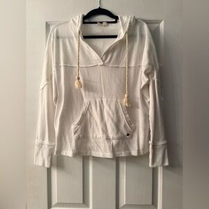 Roxy White Coastal Hoodie